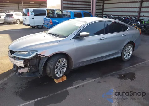 2015 Chrysler 200 Limited z USA, uszkodzony, nr VIN 1C3CCCAB8FN663614